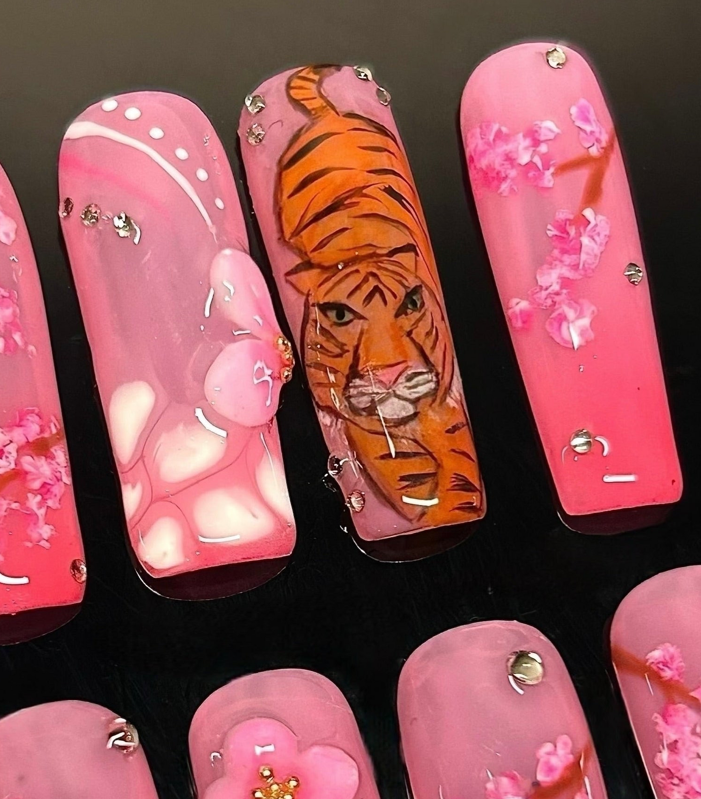 Cherry Blossom Tiger