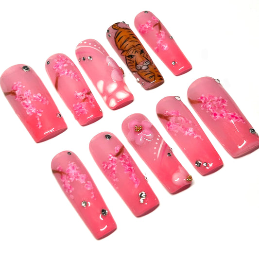 Cherry Blossom Tiger